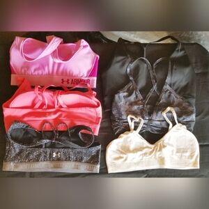 Under Armour (3) & Various Brands (3) collection.  Clean